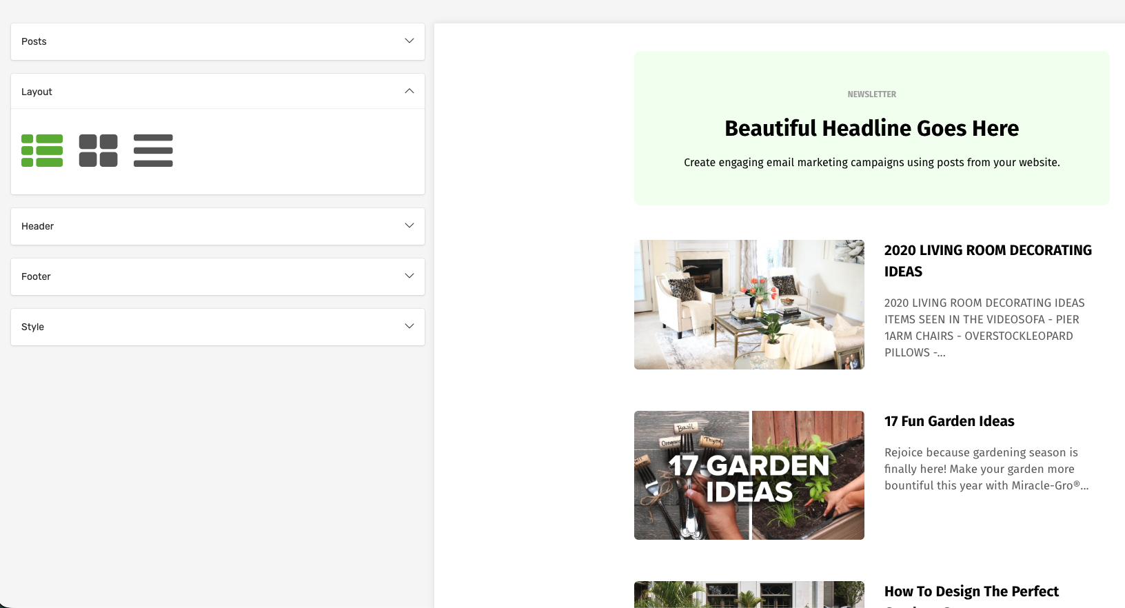 Grow your email list